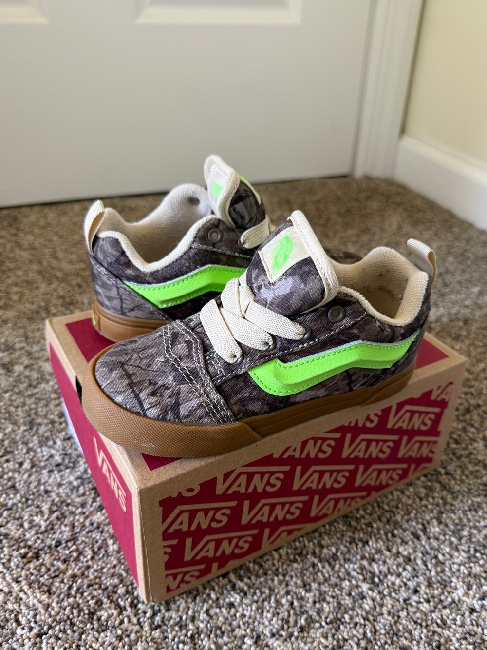 Toddler Knu Skool Elastic Lace Vans